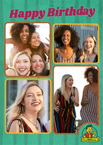 Multi-Photo Birthday Card