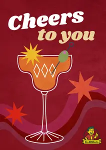 Cheers to You Cocktail Card