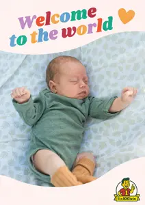 Welcome to the World Photo Card