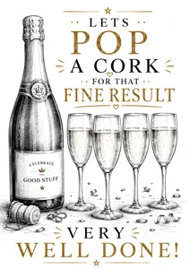 Pop A Cork Fine Result