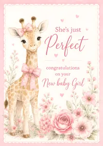 She's Just Perfect New Baby Girl