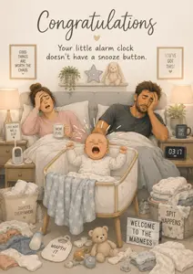 New Baby No Snooze Button