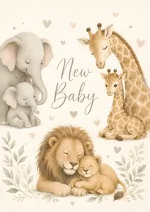 New Baby Safari Animals
