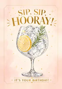 Sip, Sip, Hooray