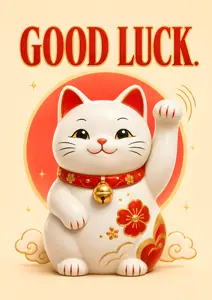 Good Luck (Lucky Cat)