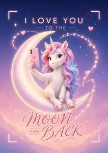 To The Moon And Back (Unicorn)